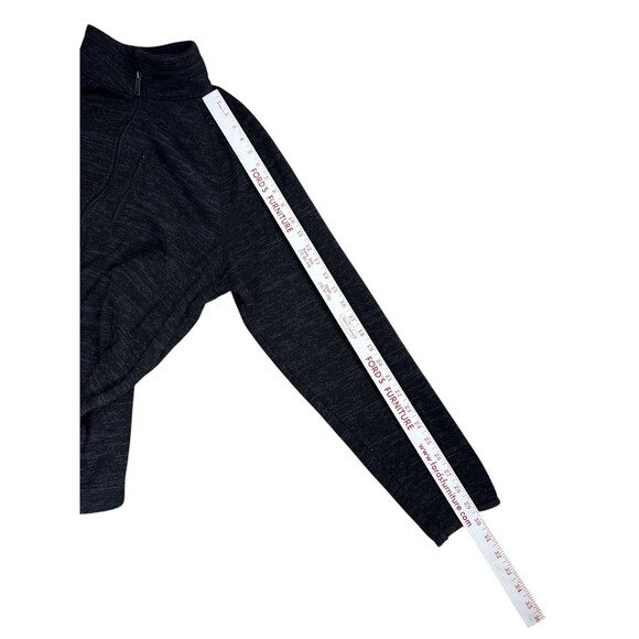 SWISSTECH Full Zip Sweater Jacket Black Heather Zipper Pockets Large Cozy Casual - Picture 10 of 10